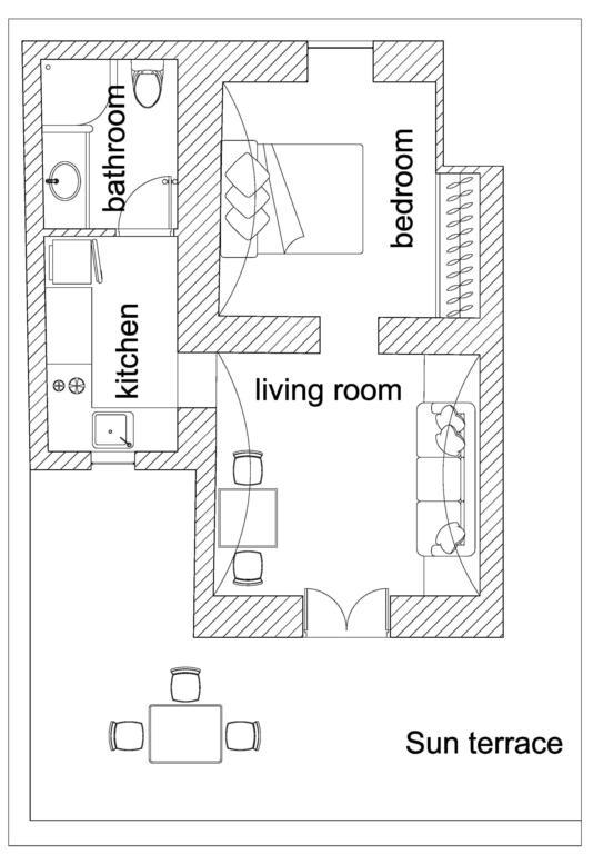 Ferienwohnung Sunhaus Perissa  Exterior foto